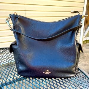 Black Coach “Pennie” Shoulder Bag